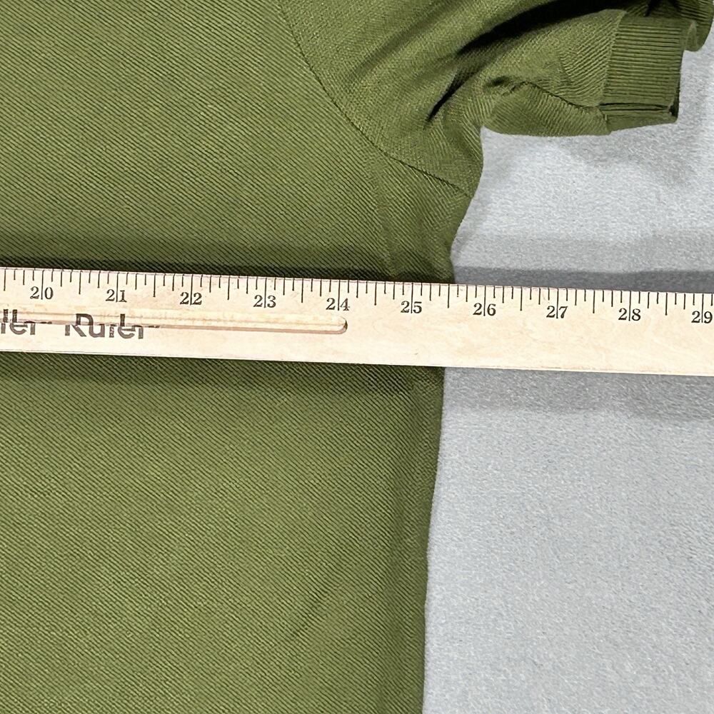 Eddie Baurer Men T2XL Short Sleeve 100% Cotton Olive Army Green Polo Golf Shirt - Picture 6 of 10